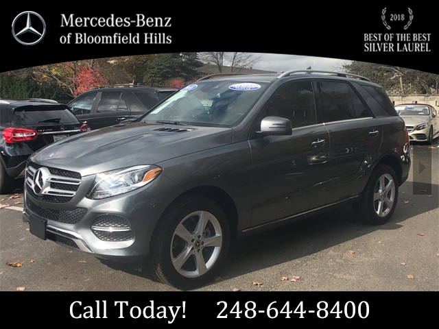 Certified Pre Owned 2018 Mercedes Benz Gle 350 Awd 4matic